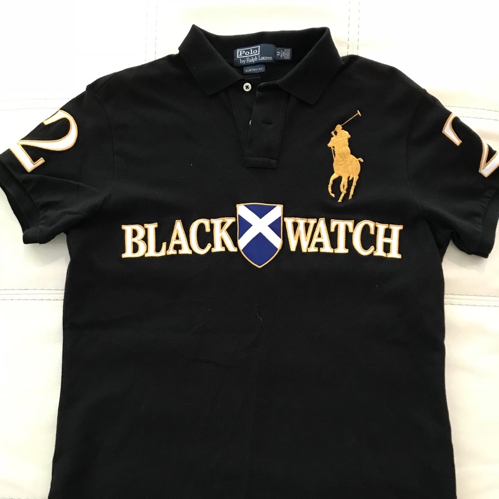 Ralph Lauren Custom Fit Blackwatch Polo
